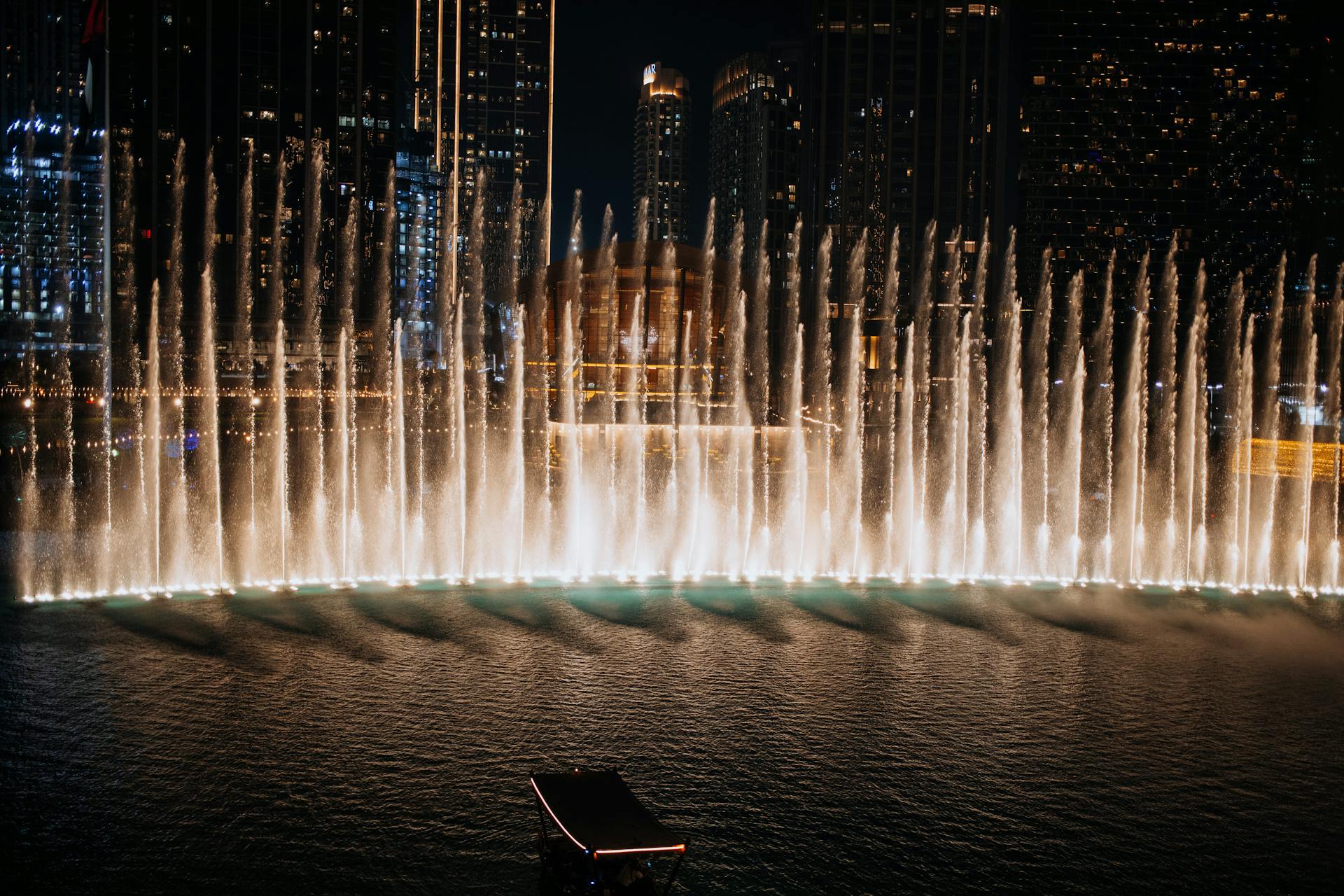fountain view